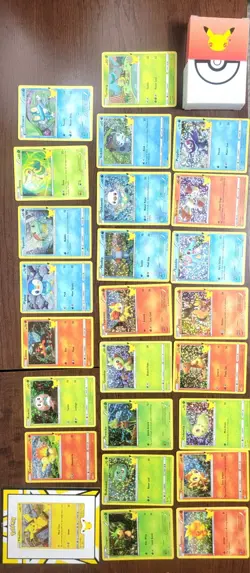2021 McDonald’s Pokemon Pikachu 25th Anniversary Set 25(22 Holo, 3+25 Non Holo) - Image 2