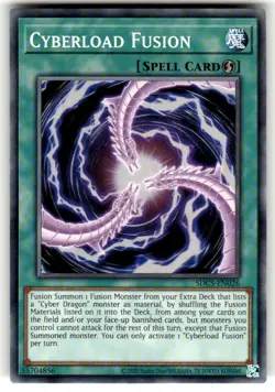 Cyberload Fusion SDCS-EN026 Structure Deck: Cyber Strike Unlimited Edition NM - Image 1