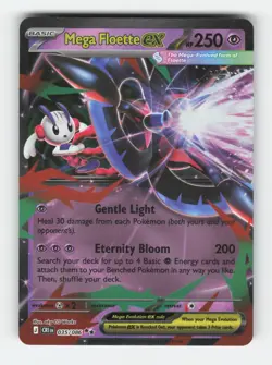 Mega Floette ex 035/086 Double Rare Chaos Rising Pokemon Holo Near Mint - Image 1