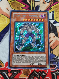 Destiny Hero - Dreadmaster dp05-en004 1st Edition (NM+) Rare Yu-Gi-Oh! - Image 1