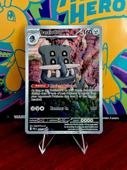Bastiodon 093/084 - Illustration Rare Holo - Pitch Black EN - NM - Pokemon TCG - Image 1