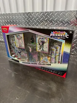 Pokemon TCG Prismatic Evolutions Premium Figure Collection Brand New Sealed MINT - Image 1