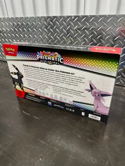 Pokemon TCG Prismatic Evolutions Premium Figure Collection Brand New Sealed MINT - Image 2