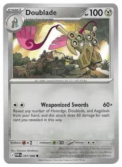 Doublade 057/088 Common Perfect Order Pokemon Near Mint - Image 1