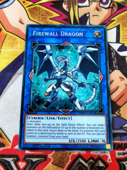 Firewall Dragon mp18-en062 1st Edition (NM+) Secret Rare Yu-Gi-Oh! - Image 1