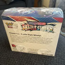 Pokemon TCG SWSH05: Battle Styles Booster Box Factory Sealed - Image 3
