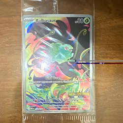 Bulbasaur 133/132 Secret Rare Holo Full Art - Mega Evolution ME01 English - Image 1