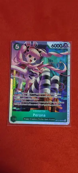 Perona OP14-033 Super Rare Foil The Azure Sea's Seven OP14-EB04 - Image 1