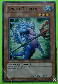 Spined Gillman - RGBT-EN034 - DMG - Common - Unlimited - Yugioh - Image 1