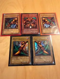 Exodia the Forbidden One (Full Set) | LOB, Unlimited | Near-Mint, Ultra Rare - Image 1