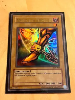 Exodia the Forbidden One (Full Set) | LOB, Unlimited | Near-Mint, Ultra Rare - Image 2