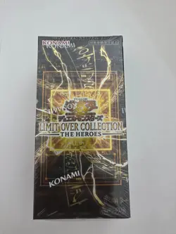 Yu-Gi-Oh TCG Limit Over Collection The Heroes Booster Box Japanese Brand Sealed - Image 1