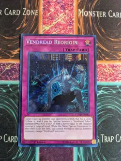 Yu-Gi-Oh! Vendread Reorigin COTD-EN085 1st Edition Secret Rare NM - Image 1