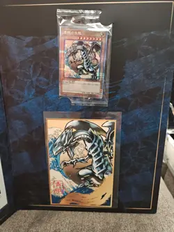 Yu-Gi-Oh! 25th Anniversary Blue-Eyes White Dragon Ukiyoe Edition Stamp Full Set - Image 4