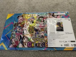 One Piece Card Game Official Playmat Limited Edition Vol. 5 With Promo Luffy - Image 1