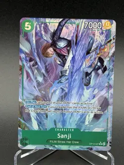 Sanji (Alternate Art) OP13-027 Carrying On His Will Foil EN One Piece - Image 1