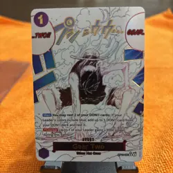 One Piece OP11-080 Gear Two R * (Alternate Art) - A Fist of Divine Speed (OP11) - Image 1