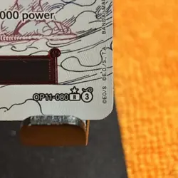 One Piece OP11-080 Gear Two R * (Alternate Art) - A Fist of Divine Speed (OP11) - Image 2