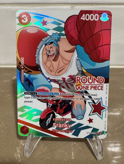 Franky Round 1 One Piece Promo ST21-011 NM English - Image 1