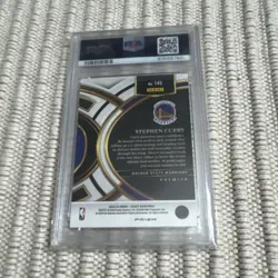 Panini 2023 Select Stephen Curry Red Cracked Ice #145 PSA 10 Warriors - Image 2