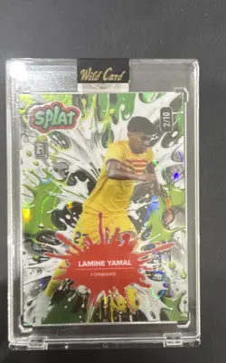 2024 Wild Card Splat Lamine Yamal - Teal 1 Lamine Yamal #SBTEAL01-LY3 Stealth... - Image 1