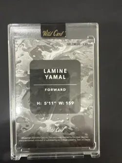 2024 Wild Card Splat Lamine Yamal - Teal 1 Lamine Yamal #SBTEAL01-LY3 Stealth... - Image 2