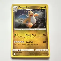 Dragonite 96/149 Sun and Moon Holo Rare Pokemon Card - Image 1