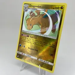 Dragonite 119/181 Reverse Holo Rare Sun & Moon Team Up Pokemon Card MP - Image 2