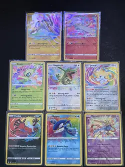 Pokemon TCG Vivid Voltage Amazing Rare Holo 8-Card Lot English 2020 Rayquaza+ - Image 1
