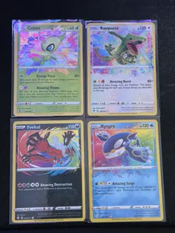 Pokemon TCG Vivid Voltage Amazing Rare Holo 8-Card Lot English 2020 Rayquaza+ - Image 2