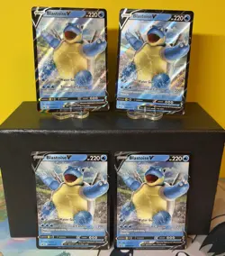 Blastoise V SWSH101 NM 4 CARD LOT Sword&Shield Black Star Promo Pokemon TCG - Image 1