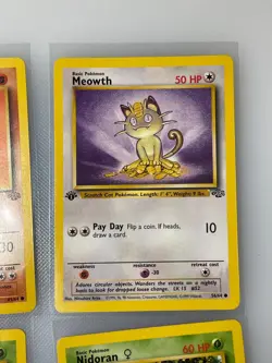 Pokemon 1st Edition Jungle Commons Lot 14 Cards WOTC Vintage LP Cubone Rhyhorn - Image 5