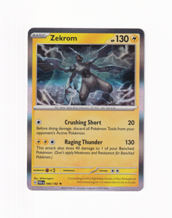 Zekrom 066/182 Paradox Rift SV04 Holo Rare 2023 Pokemon Card Near Mint NM - Image 1