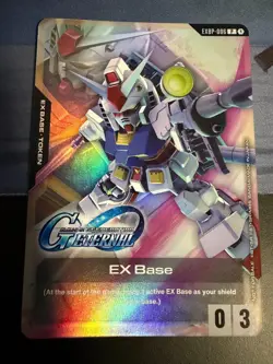 Gundam Card Game EX Base EXBP-006 G Generation Eternal Collaboration English - Image 1