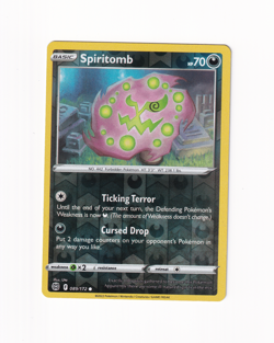 Spiritomb 089/172 Brilliant Stars Reverse Holo 2022 Pokemon Card Near Mint NM - Image 1