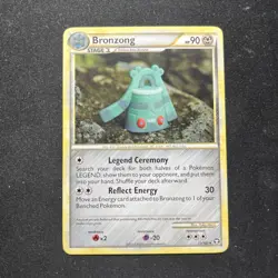 Pokemon TCG Bronzong HS-Triumphant 15/102 Regular Rare Card NM - Image 1