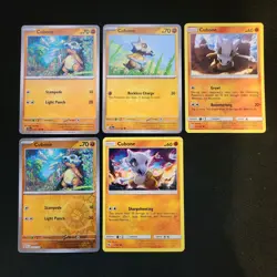 Pokemon Cubone & Marowak x8 Card Lot Bundle - Image 1