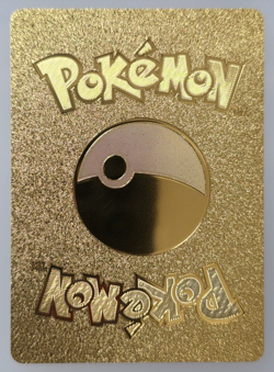 Pokemon Garchomp V 200hp Gold Foil Fan Art Collector Card TCG - Image 2