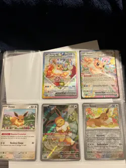 pokemon binder with raw single cards - Image 2