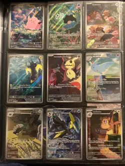 pokemon binder with raw single cards - Image 3