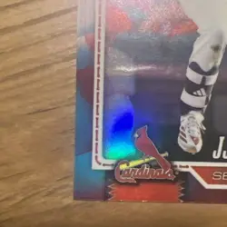 2026 Topps Chrome JJ Wetherholt RC Red White Blue Refractor St Louis Cardinals🔥 - Image 5