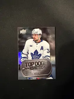 2024-25 Overtime #TD-11 Auston Matthews Top Dogs Toronto Maple Leafs - Image 1