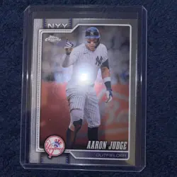 2026 Topps Chrome Baseball Aaron Judge #100 - Image 1