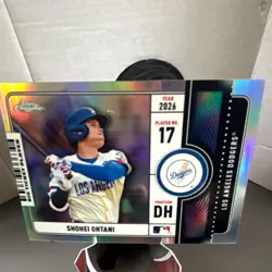 Topps Shohei Ohtani #42 - Los Angeles Dodgers 2026 Topps Chrome Baseball - Image 1