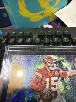 2026 Topps Chrome Cosmic STN-14 Patrick Mahomes II Stars In the Night Black /10 - Image 3