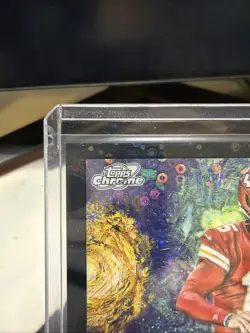 2026 Topps Chrome Cosmic STN-14 Patrick Mahomes II Stars In the Night Black /10 - Image 4