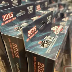 Topps Chrome Football NFL 2025 Hanger Box Lot of 16 - Factory Sealed - In Hand - Image 4
