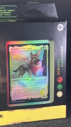 MTG Magic The Gathering Fallout Commander Deck Scrappy Survivors Dogmeat Sealed - Image 3