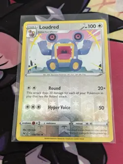 Loudred - 136/185 - Reverse Holo - Vivid Voltage - NM/M - Pokemon Card - Image 1