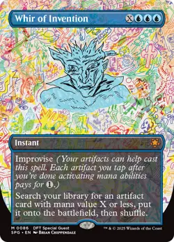 Whir of Invention (Borderless) [Aetherdrift Special Guests] Near Mint - Image 1